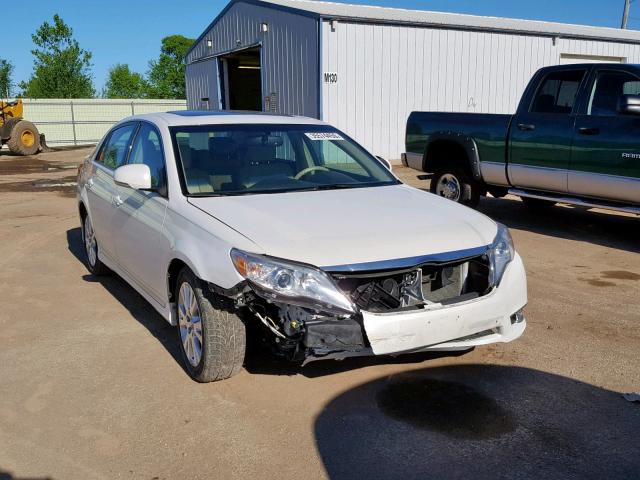 4T1BK3DB2BU382426 - 2011 TOYOTA AVALON BAS WHITE photo 1