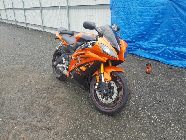 JYARJ16E19A013291 - 2009 YAMAHA YZFR6 ORANGE photo 1