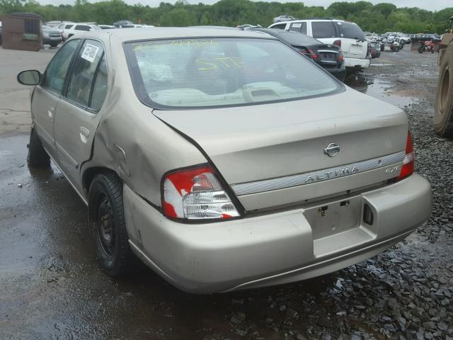 1N4DL01D61C176423 - 2001 NISSAN ALTIMA XE TAN photo 3