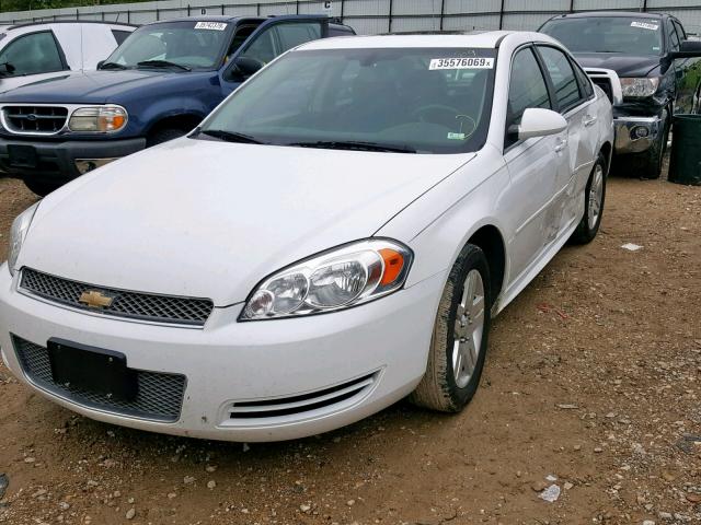 2G1WB5E32E1154959 - 2014 CHEVROLET IMPALA LIM WHITE photo 1