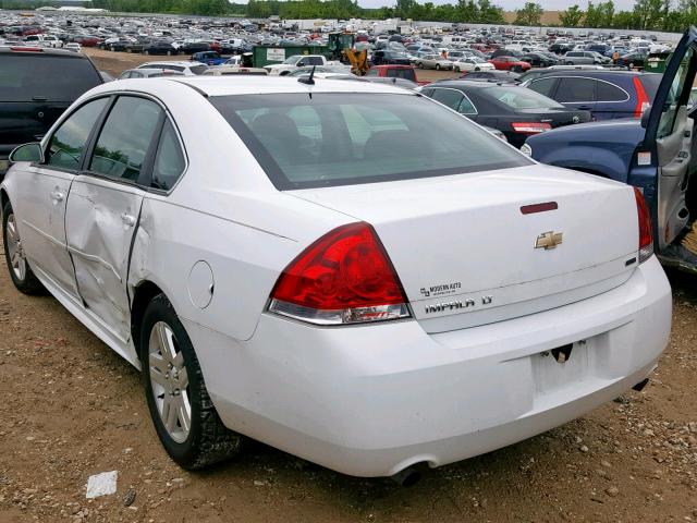 2G1WB5E32E1154959 - 2014 CHEVROLET IMPALA LIM WHITE photo 3