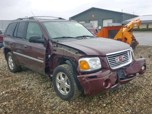 1GKDT13S762275961 - 2006 GMC ENVOY RED photo 1