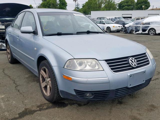 WVWRH63B44P042930 - 2004 VOLKSWAGEN PASSAT GLX BLUE photo 1