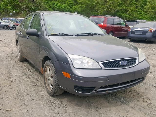 1FAFP34N27W340647 - 2007 FORD FOCUS ZX4 GRAY photo 1