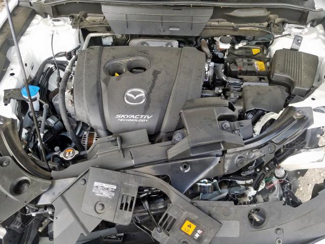 JM3KFABM7J0384543 - 2018 MAZDA CX-5 SPORT WHITE photo 7