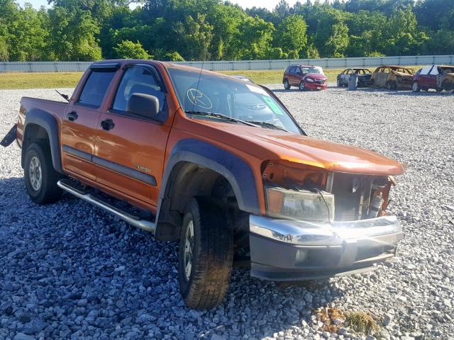 1GCDT136048172468 - 2004 CHEVROLET COLORADO ORANGE photo 1