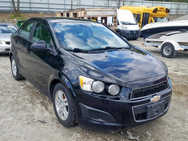 1G1JA5SH0C4125104 - 2012 CHEVROLET SONIC LS BLACK photo 1