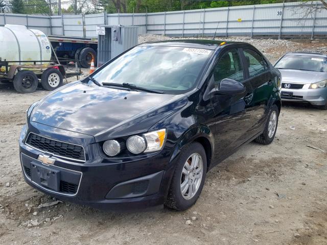 1G1JA5SH0C4125104 - 2012 CHEVROLET SONIC LS BLACK photo 2