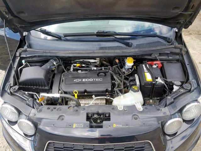 1G1JA5SH0C4125104 - 2012 CHEVROLET SONIC LS BLACK photo 7