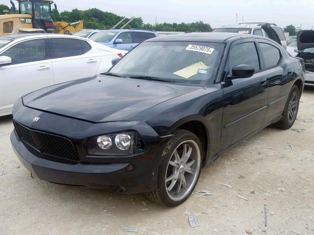 2B3CA3CV2AH234416 - 2010 DODGE CHARGER SX BLACK photo 2