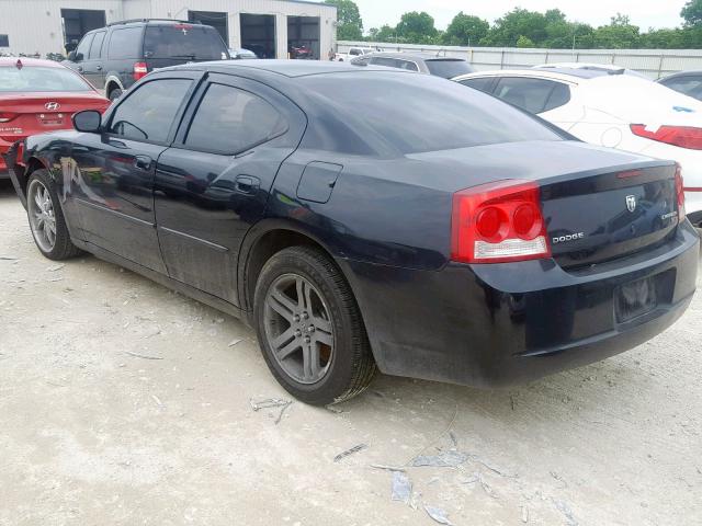 2B3CA3CV2AH234416 - 2010 DODGE CHARGER SX BLACK photo 3