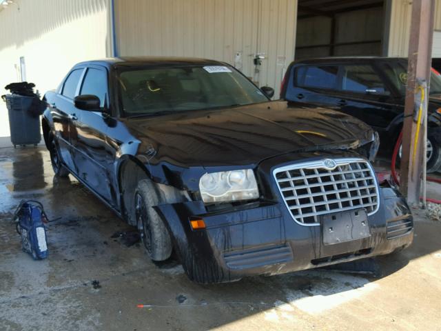 2C3JA43R15H654144 - 2005 CHRYSLER 300 BLACK photo 1