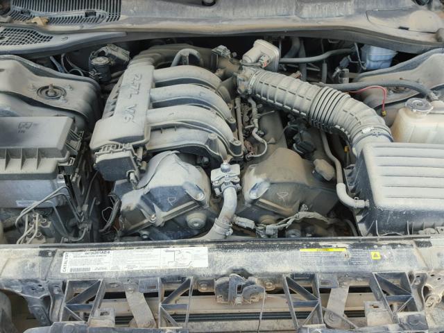 2C3JA43R15H654144 - 2005 CHRYSLER 300 BLACK photo 7