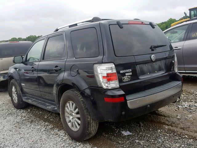 4M2CU87168KJ46041 - 2008 MERCURY MARINER PR BLACK photo 3