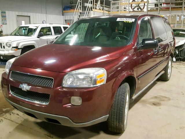1GNDV23148D156718 - 2008 CHEVROLET UPLANDER L 勃艮第红 照片 2
