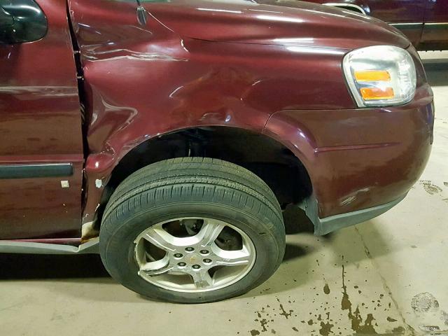 1GNDV23148D156718 - 2008 CHEVROLET UPLANDER L 勃艮第红 照片 9