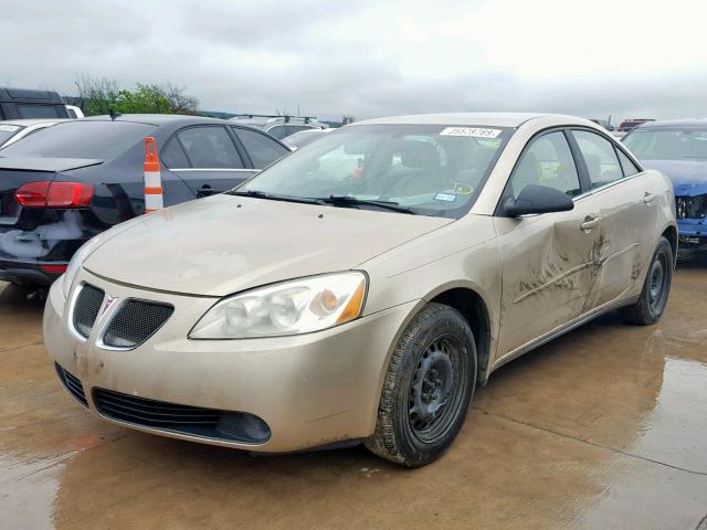 1G2ZF55B464241305 - 2006 PONTIAC G6 SE BROWN photo 2