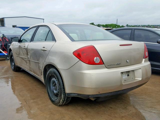 1G2ZF55B464241305 - 2006 PONTIAC G6 SE BROWN photo 3