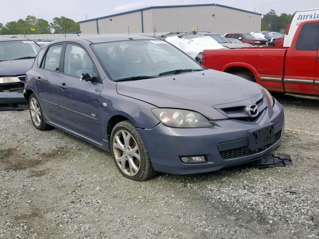 JM1BK143571764735 - 2007 MAZDA 3 HATCHBAC GRAY photo 1