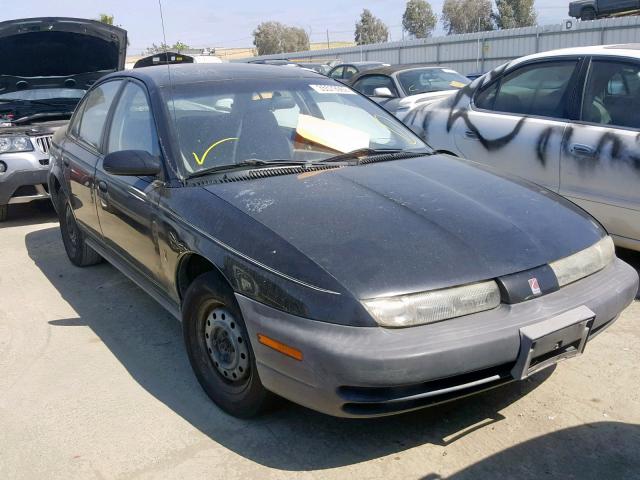 1G8ZH5282WZ142963 - 1998 SATURN SL1 BLACK photo 1