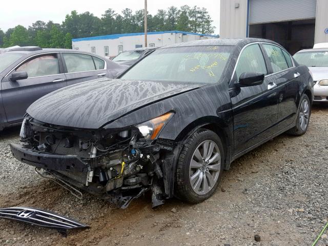 1HGCP3F85CA027895 - 2012 HONDA ACCORD EXL BLACK photo 2