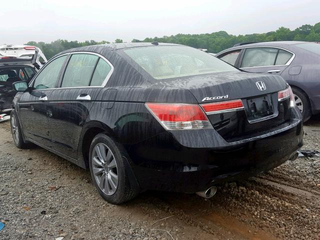 1HGCP3F85CA027895 - 2012 HONDA ACCORD EXL BLACK photo 3