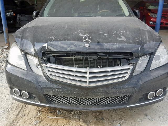 WDDHF5GB8BA293381 - 2011 MERCEDES-BENZ E 350 BLACK photo 9