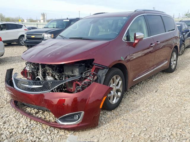 2C4RC1GG2HR544489 - 2017 CHRYSLER PACIFICA LIMITED  photo 2