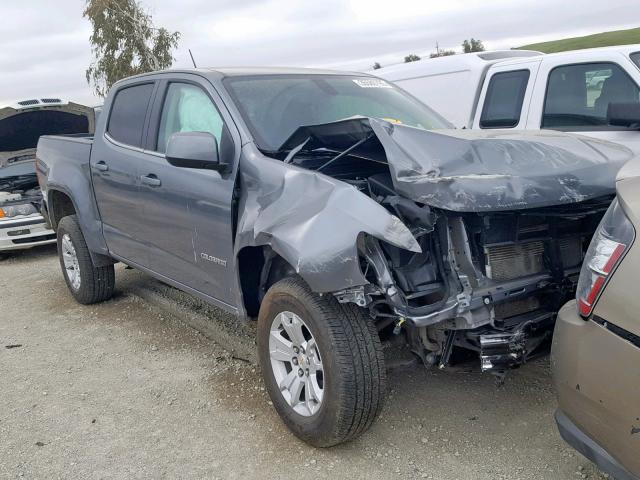 1GCGSCEA3K1108525 - 2019 CHEVROLET COLORADO L GRAY photo 1