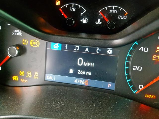 1GCGSCEA3K1108525 - 2019 CHEVROLET COLORADO L GRAY photo 8