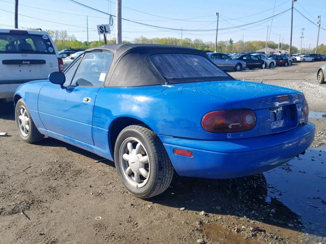 JM1NA3518L0152182 - 1990 MAZDA MX-5 MIATA BLUE photo 3