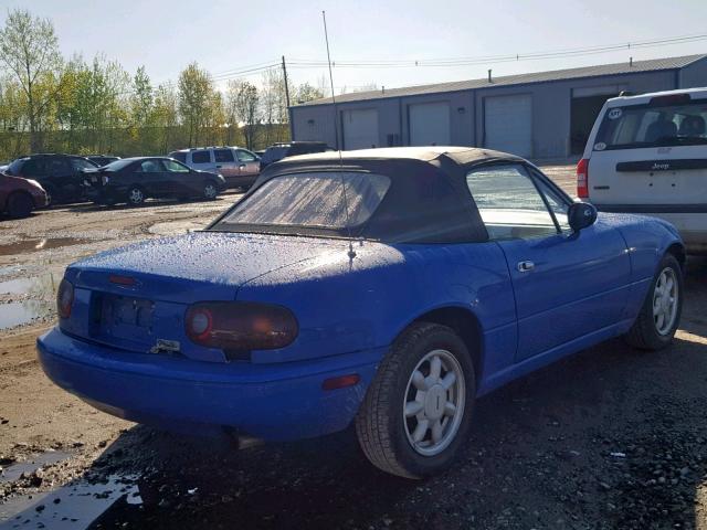 JM1NA3518L0152182 - 1990 MAZDA MX-5 MIATA BLUE photo 4