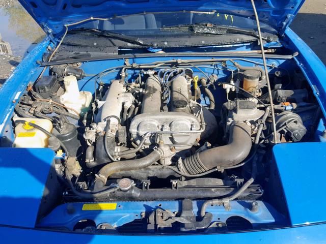 JM1NA3518L0152182 - 1990 MAZDA MX-5 MIATA BLUE photo 7