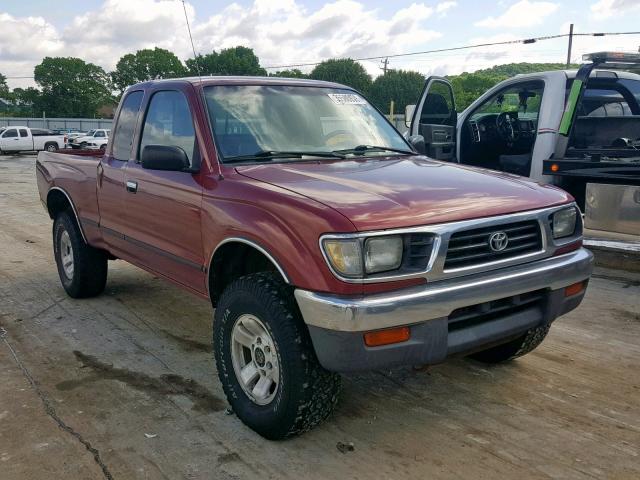 4TAWN72N6VZ307037 - 1997 TOYOTA TACOMA XTR RED photo 1