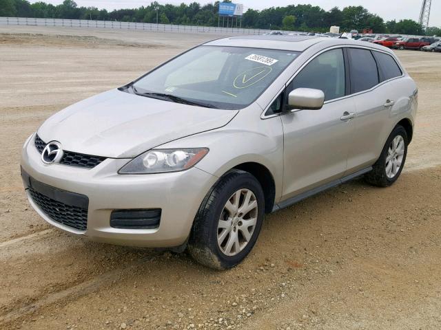 JM3ER293670158090 - 2007 MAZDA CX-7 GRAY photo 2