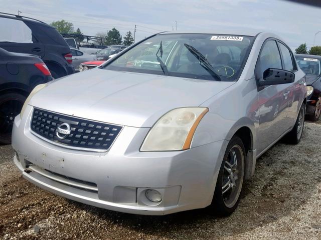 3N1AB61E59L668391 - 2009 NISSAN SENTRA 2.0 SILVER photo 2