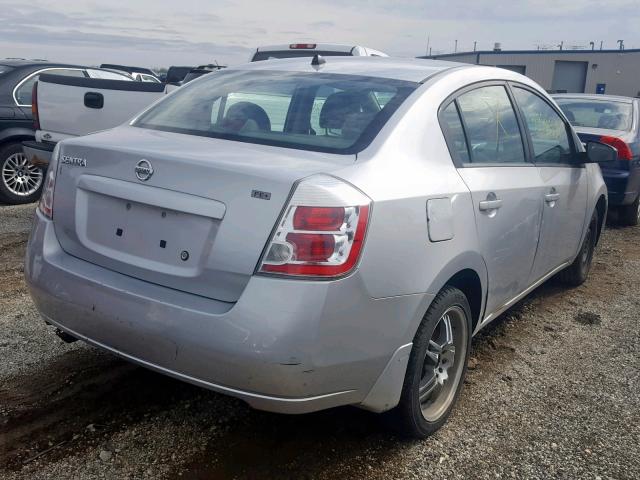 3N1AB61E59L668391 - 2009 NISSAN SENTRA 2.0 SILVER photo 4