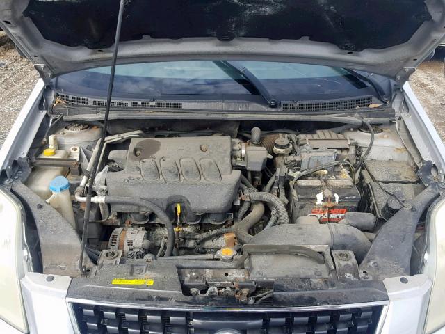 3N1AB61E59L668391 - 2009 NISSAN SENTRA 2.0 SILVER photo 7