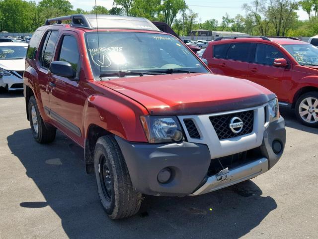 5N1AN0NW9DN826398 - 2013 NISSAN XTERRA X MAROON photo 1