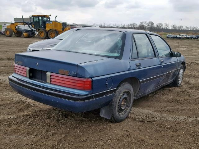 1G1LT53G1MY183807 - 1991 CHEVROLET CORSICA LT BLUE photo 4