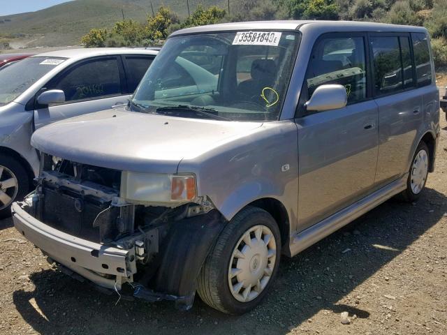 JTLKT324764041832 - 2006 TOYOTA SCION XB 银色 照片 2