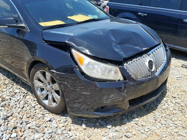 1G4GC5EG5AF311345 - 2010 BUICK LACROSSE C BLACK photo 9