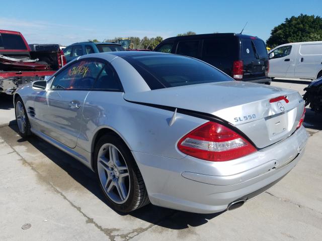 WDBSK71F67F123001 - 2007 MERCEDES-BENZ SL 550  photo 3