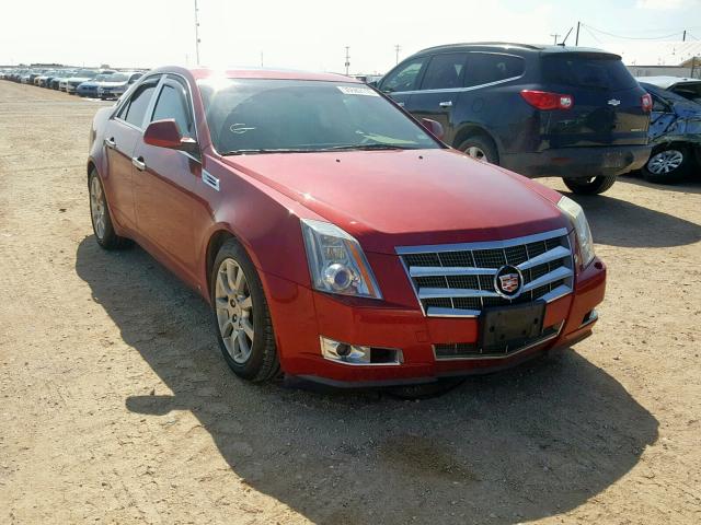 1G6DT57VX90107757 - 2009 CADILLAC CTS HI FEA BURGUNDY photo 1