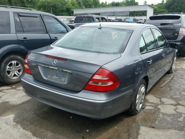 WDBUF56J36A816263 - 2006 MERCEDES-BENZ E 350 BLACK photo 4