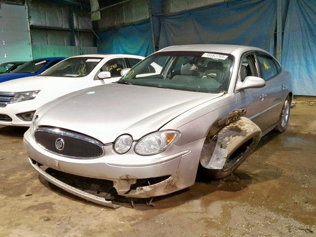 2G4WE587761214664 - 2006 BUICK LACROSSE C SILVER photo 2