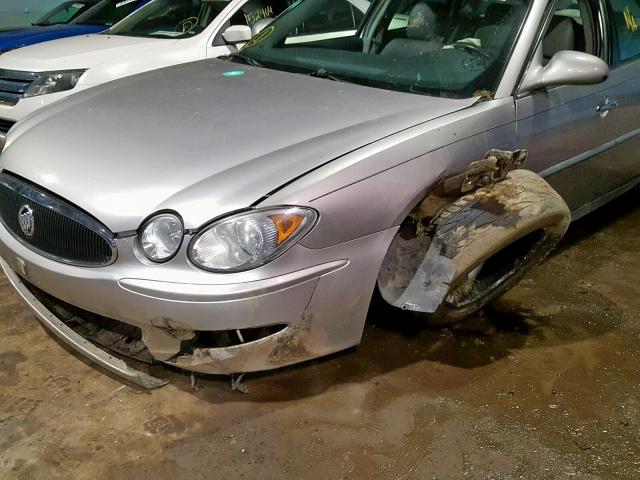 2G4WE587761214664 - 2006 BUICK LACROSSE C SILVER photo 9