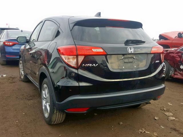 3CZRU6H53GM715175 - 2016 HONDA HR-V EX BLACK photo 3