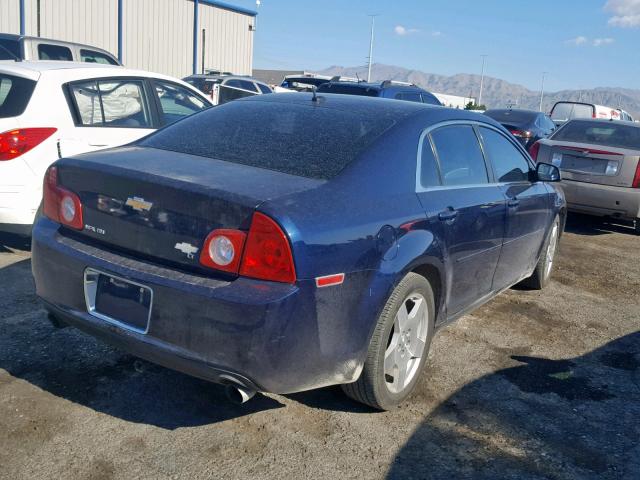 1G1ZJ57729F210090 - 2009 CHEVROLET MALIBU 2LT BLUE photo 4