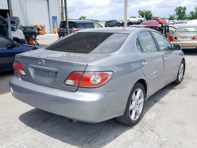 JTHBF30G925018474 - 2002 LEXUS ES 300 GRAY photo 4